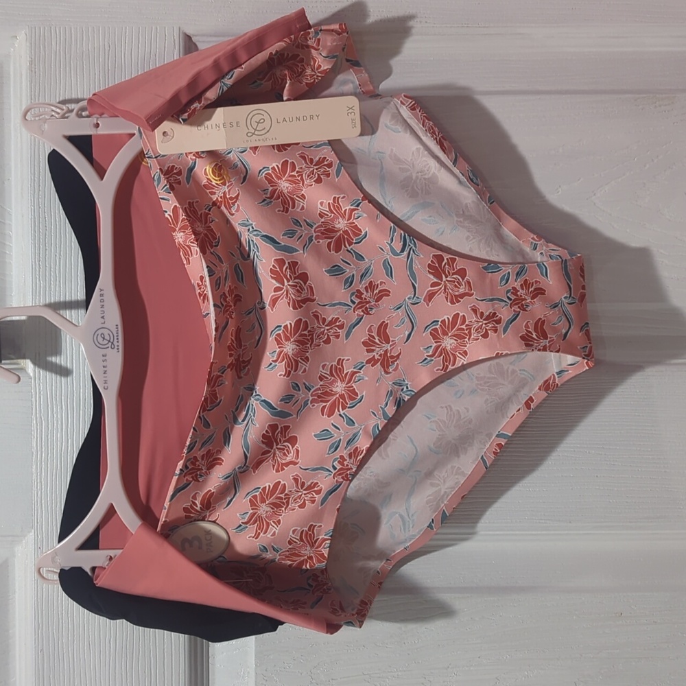 Chinese Laundry Seamless Panties Set Of 3 Size 3X